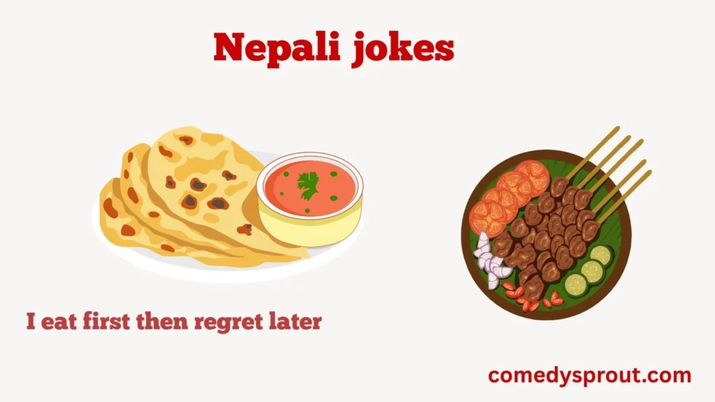 Nepali Food Jokes 