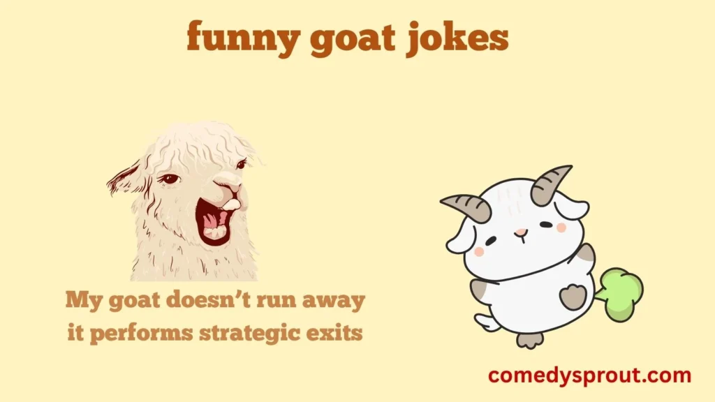 Barnyard Chaos Goat Jokes