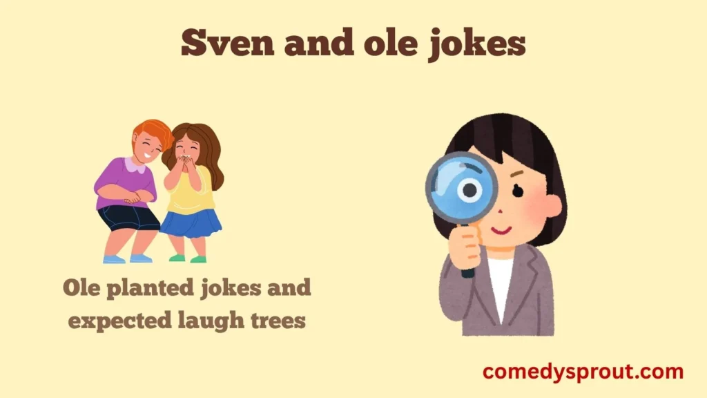Classic Sven and Ole Wordplay