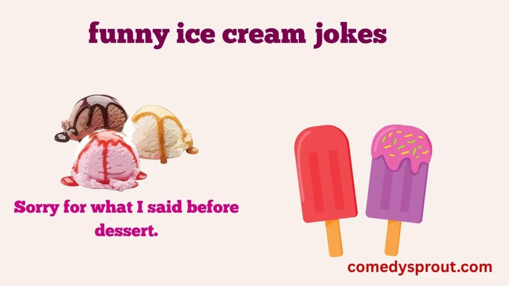 Sweet and Silly Ice Cream Puns