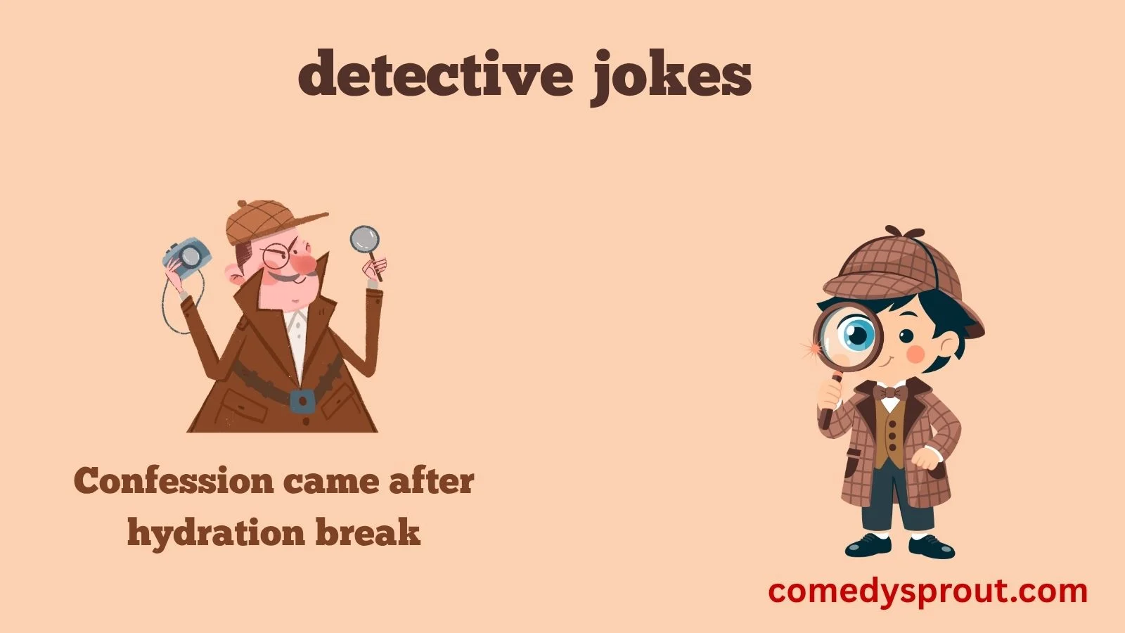 detective jokes