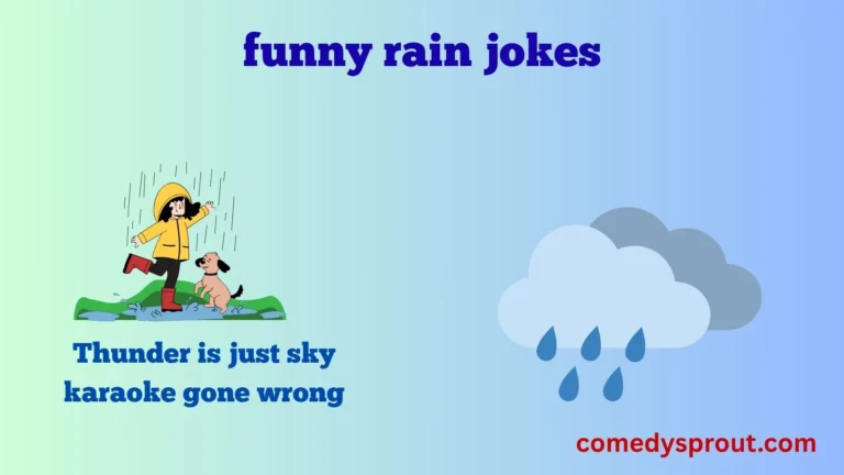 funny rain jokes
