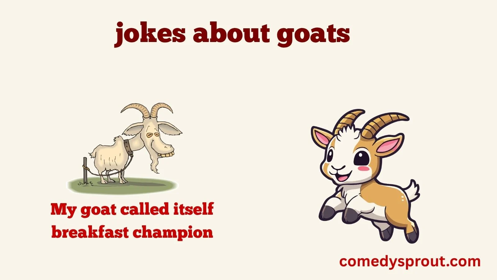 jokes about goats
