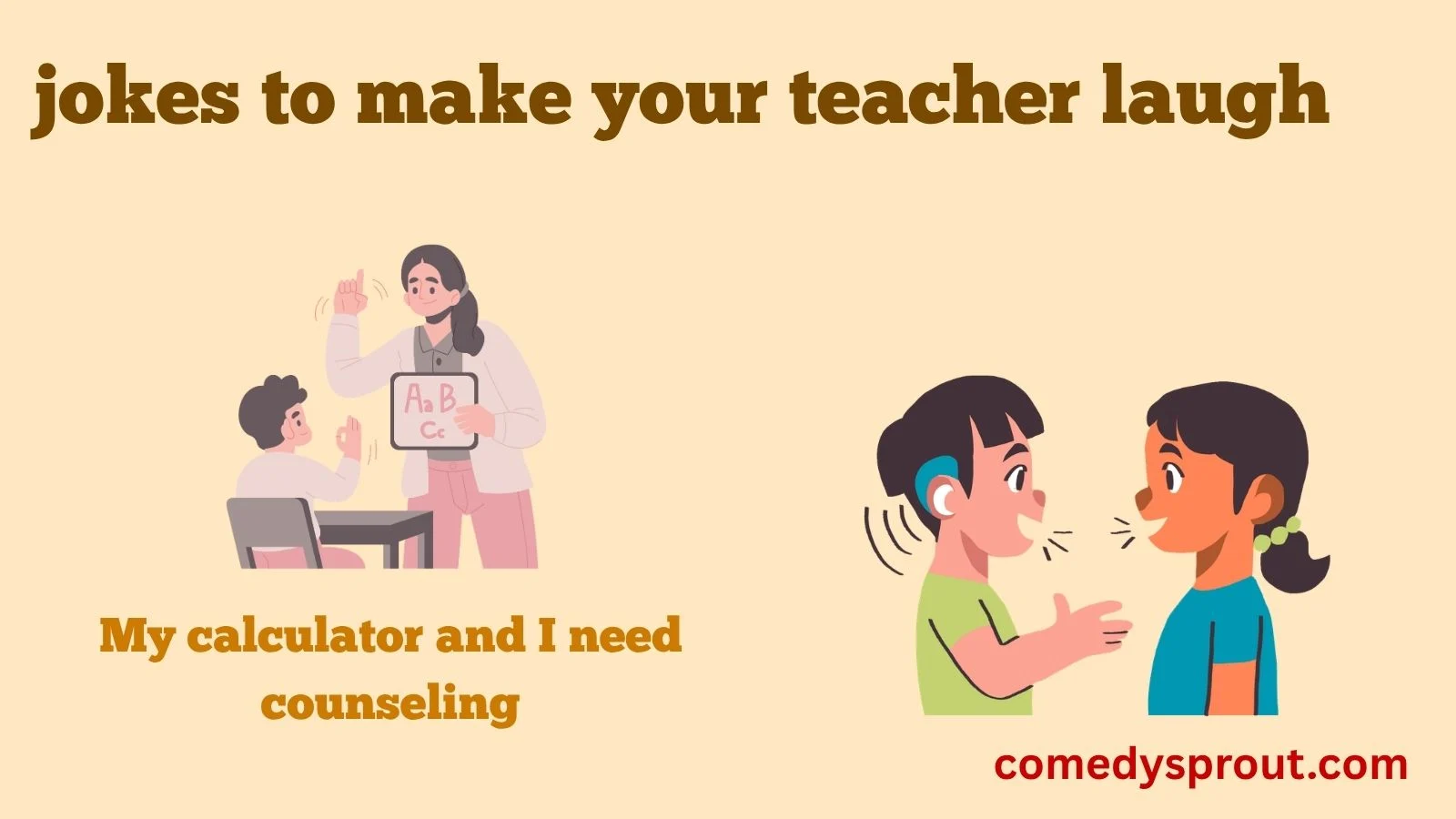 jokes to make your teacher laugh