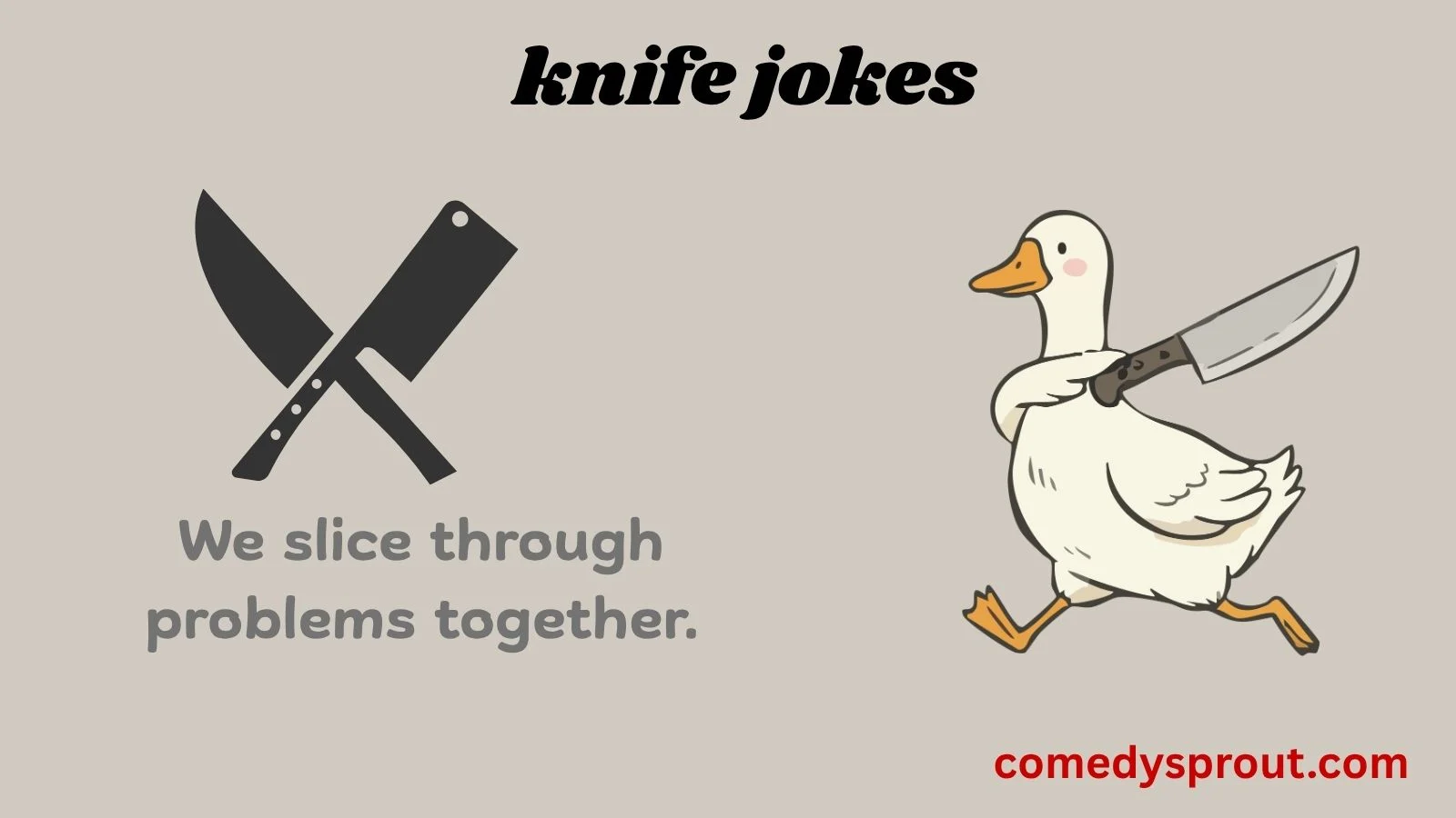 knife jokes