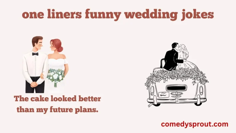 295+ One Liners Funny Wedding Jokes You will Love 2026