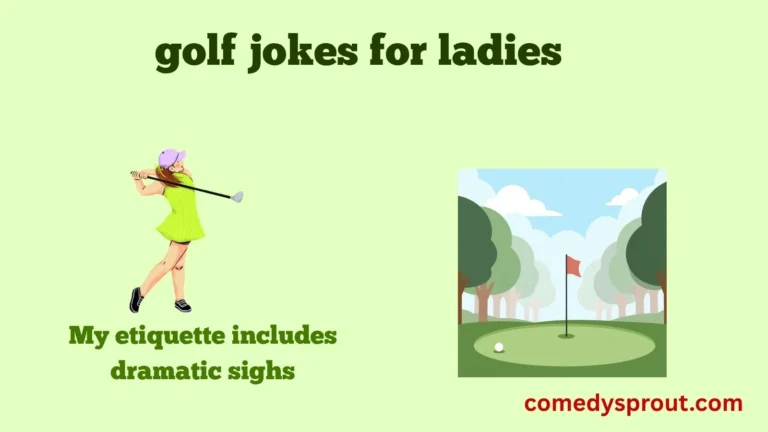 golf jokes for ladies